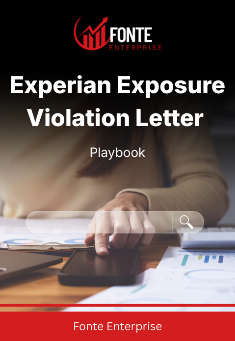 Experian Exposure Violation Letter Playbook